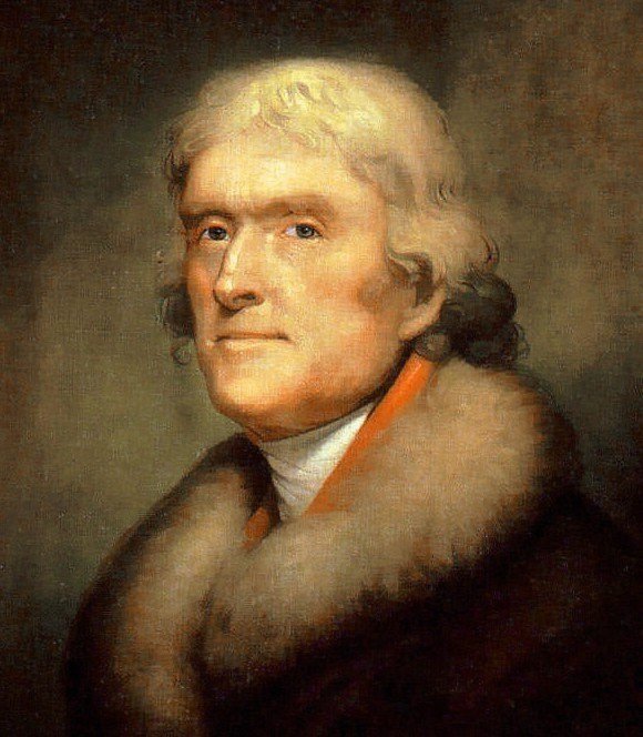 Portrait of President Thomas Jefferson