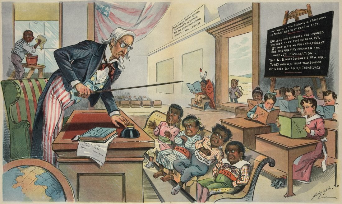 Anti-Imperialist League Cartoon, 1899