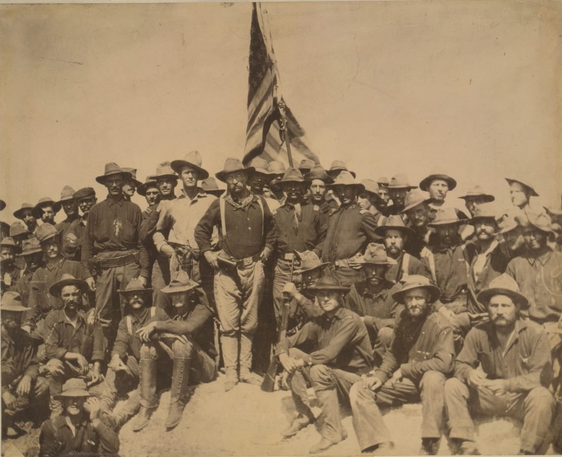Theodore Roosevelt and the Rough Riders, Cuba, 1898